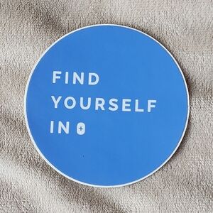 FIGS Sticker - Find Yourself In